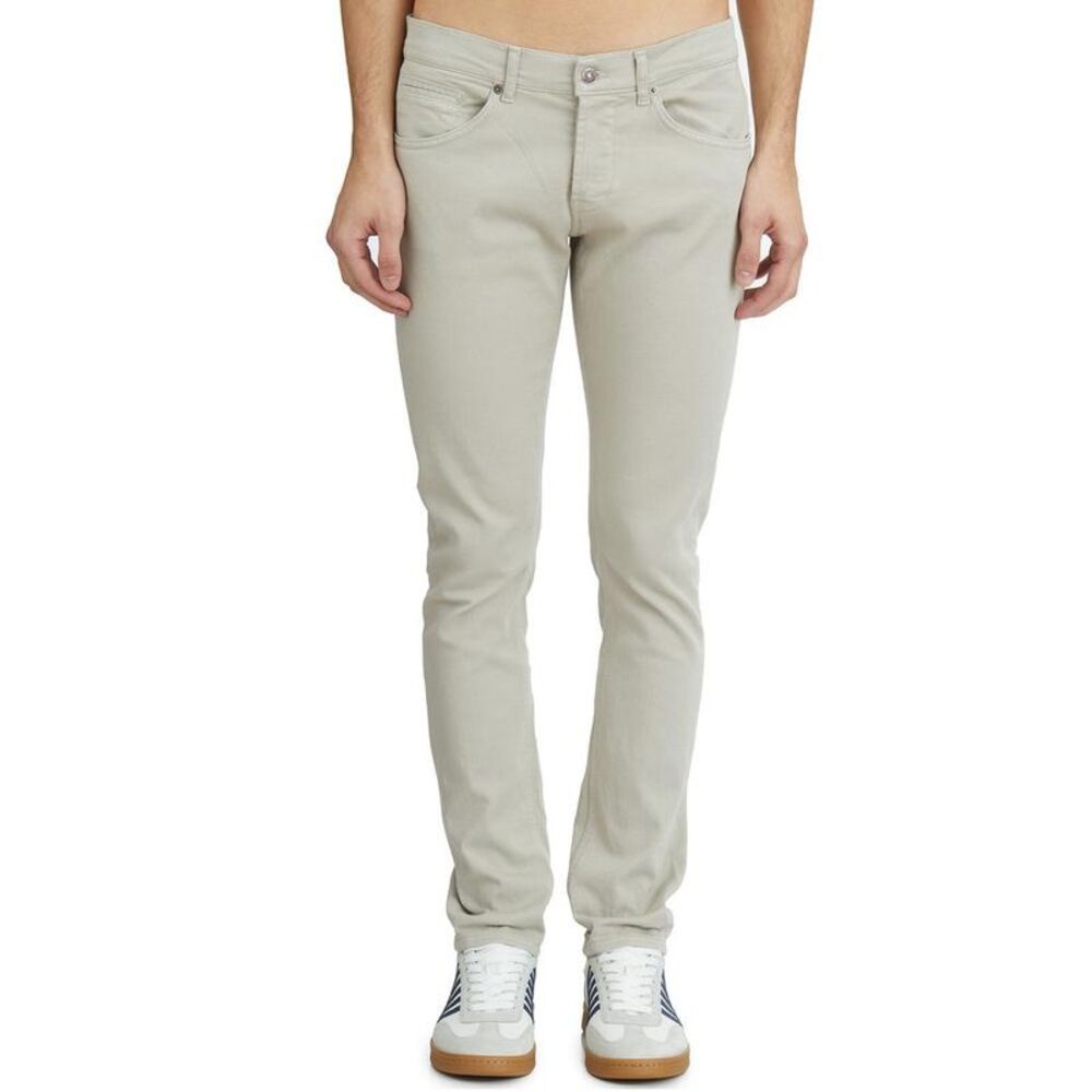 DONDUP Men's Slim Fit Chinos Men Beige Pants